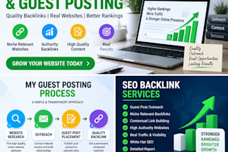 do SEO outreach guest posting and quality link building