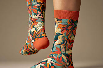 create sock knitting machine design or redraw it in bmp