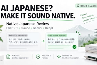 humanize ai translated japanese