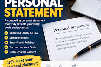 deeply edit your personal statement