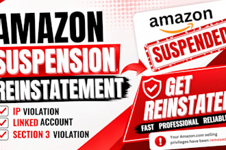 write amazon appeal letter reinstate section 3 linked account policy violation