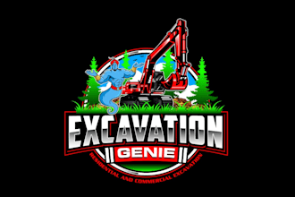 create exclusive and marvelous excavation logo design