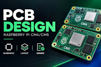 design pcb for raspberry pi cm4 cm5 and embedded systems