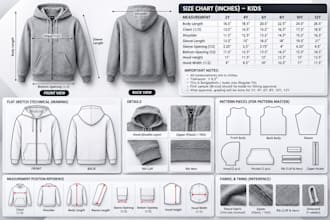 create professional hoodie cad design and patterns for apparel production