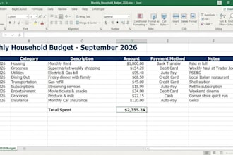 do manual entry, pdf to excel and word formatting