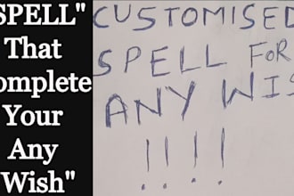 cast urgent powerful custom wish spell for any desire