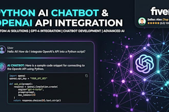 build python ai chatbot