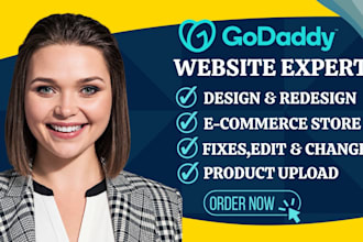 redesign godaddy website godaddy airo design landing page as godaddy expert