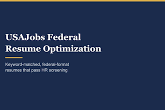 optimize your resume for usajobs federal applications