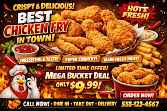 promote your chicken fry business to attract more local customers