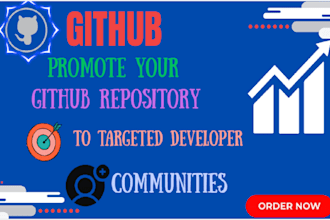 promote your github repository