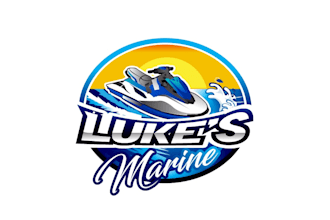 create creative and good looking jet ski logo design
