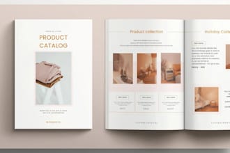 design b2b product catalogs wholesale catalogs, sell sheets line sheets brochure