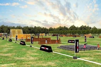 create sport recreational center,spartan kids race,golf driving range,golf arena