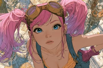 draw anime manga comic manga comic book illustration