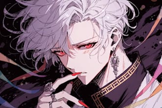 draw sfw or nsfw anime art, fan art, illustration, character