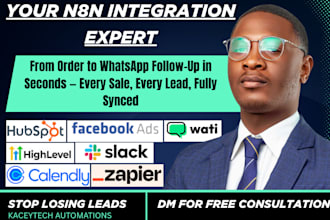 connect wati airtable hubspot webhook api salla facebook lead ads n8n automation