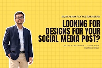 professional social media post designs in canva