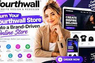 do fourth wall website design setup fourthwall store fourthwall pod merch design