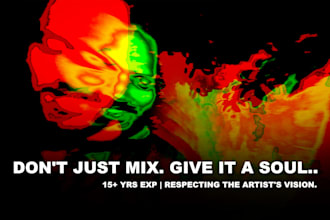 mix master your song