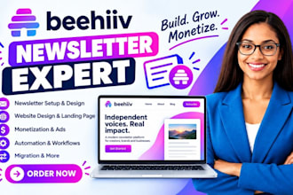 build beehiiv newsletter beehive landing page beehive website beehiiv automation
