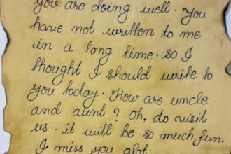 write vintage letters ,do calligraphy  cursive writing