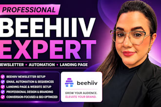 setup beehiiv newsletter beehiive email automation beehiiv website landing page