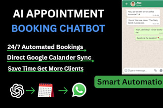 build an ai appointment booking chatbot with google calendar