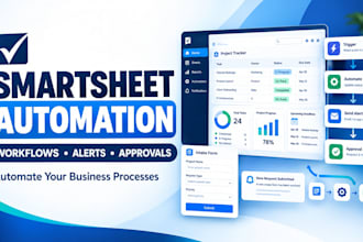 automate smartsheet workflows, alerts, approvals and business processes