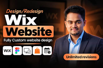 wix website design, wix website redesign, custom website design, wix redesign
