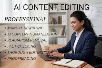 rewrite and humanize ai content and remove ai