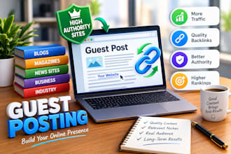 high quality SEO backlinks  guest post outreach