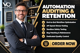 provide legal automation auditing system monitoring and QA for law firms