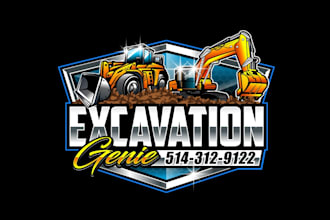 create exclusive and marvelous excavation logo design