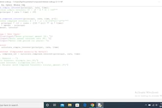 develop python and automation script