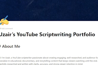 write engaging youtube scripts for your videos