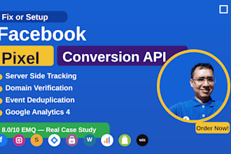 set up facebook pixel and conversions API server side tracking for woocommerce