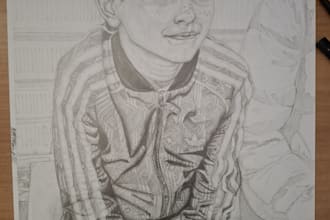 draw a digital portrait
