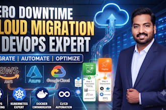 implement on premises to AWS cloud migration and architecture design