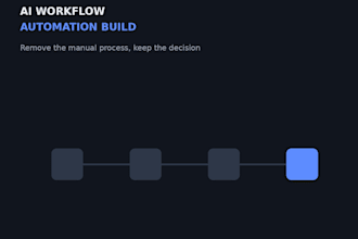 build an ai workflow that removes a repetitive task from your week