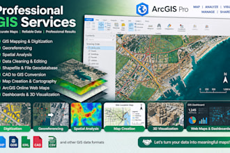 do gis digitization and mapping in arcgis pro