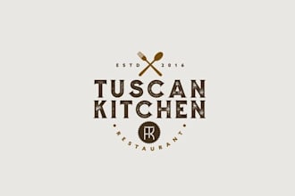 design premium food restaurant cafe bakery dessert logo