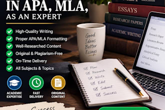 write urgent essays in mla, apa as expert writer