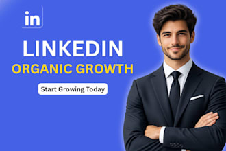 do linkedin organic marketing for promotion and targeted followers