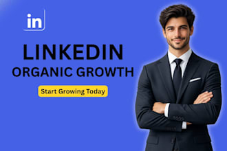 do linkedin organic marketing for promotion and targeted followers
