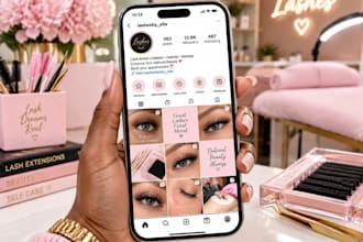 grow your lash artist instagram with SEO content that gets clients