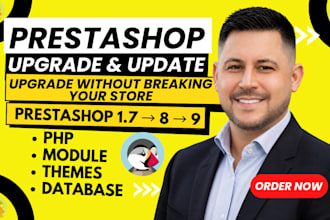 fix outdated prestashop, upgrade, update and resolve module errors safely