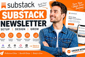 setup substack account substack newsletter substack beehiive substack promotion