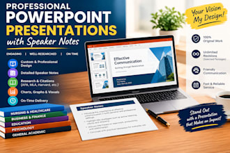 create professional powerpoint presentations with speaker notes