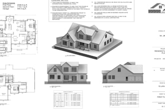 be your architect, draftsman for house plans, autocad